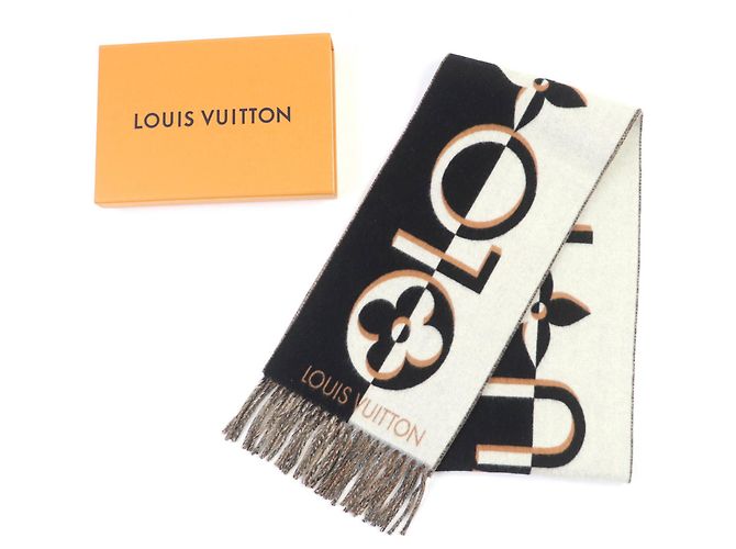 Louis Vuitton Duo Infinity Schal Schwarz - Ansicht 2