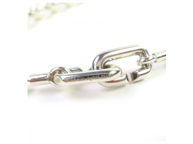 Tiffany & Co Bracciale Pearl Rock Tiffany HardWear Argento - vista 12