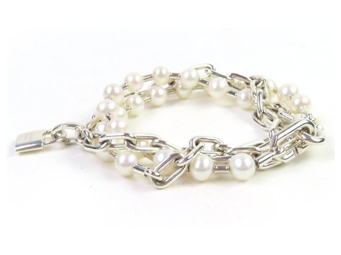 Tiffany & Co Bracciale Pearl Rock Tiffany HardWear Argento - vista 3