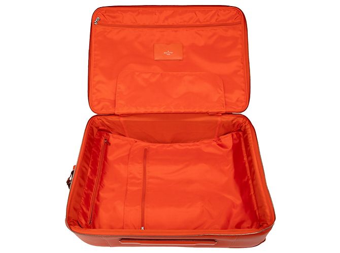 Louis Vuitton Pegase 55 in Epi arancione - vue 4