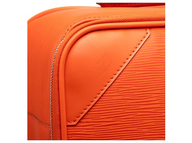 Louis Vuitton Pegase 55 in Epi arancione - vue 5