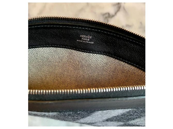 Pochette Hermès H Oblique nuova con scatola Nero - vista 4