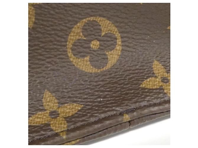 Borsa organizer On-the-Go Monogram Louis Vuitton Marrone - vista 3