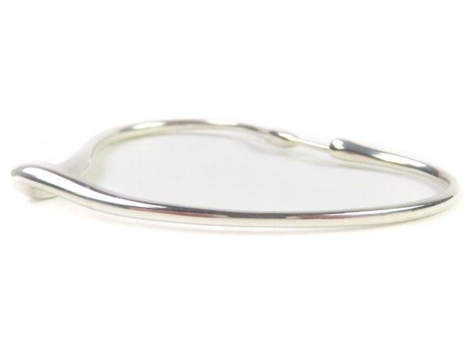 Tiffany & Co Orecchini a cerchio Open Heart di Tiffany Elsa Peretti Argento - vista 5