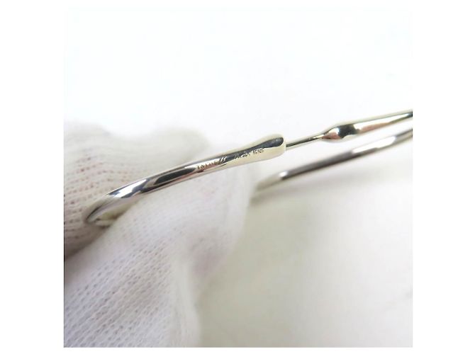 Tiffany & Co Orecchini a cerchio Open Heart di Tiffany Elsa Peretti Argento - vista 7