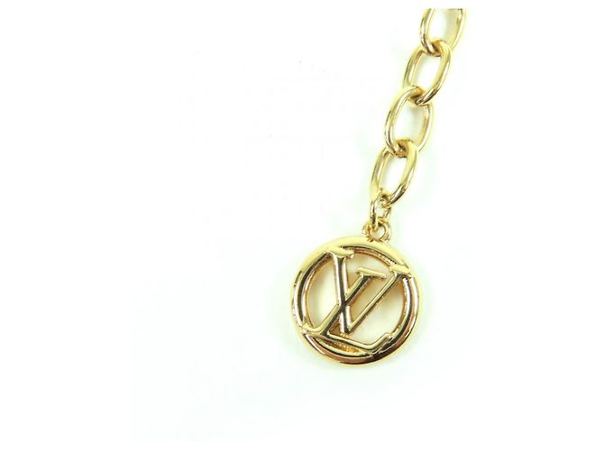 Collana in oro My LV Heart con strass Louis Vuitton D'oro - vista 7