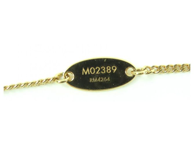 Collana in oro My LV Heart con strass Louis Vuitton D'oro - vista 8