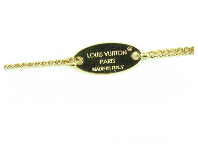 Collana in oro My LV Heart con strass Louis Vuitton D'oro - vista 9