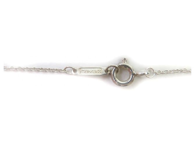 Tiffany & Co Pendente Doppio Cuore Tag Ritorno a Tiffany Argento D'oro - vista 7
