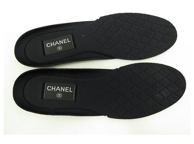 NEUE CHANEL G35060 HOHE TRAINER LOGO CC 39 SNEAKERS Schwarz - Ansicht 11