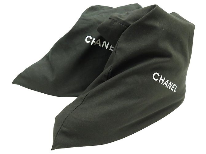 NEUE CHANEL G35060 HOHE TRAINER LOGO CC 39 SNEAKERS Schwarz - Ansicht 16