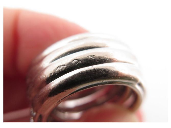 de Grisogono NEUER GRISOGONO ALLEGRA RING 18K WEISSGOLD 32G T48 2CT DIAMANTEN RING Silber - Ansicht 6