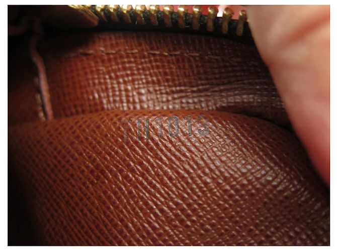 VINTAGE SAC A MAIN LOUIS VUITTON SACOCHE AMAZONE M45236 TOILE MONOGRAM BAG Marron - vue 13