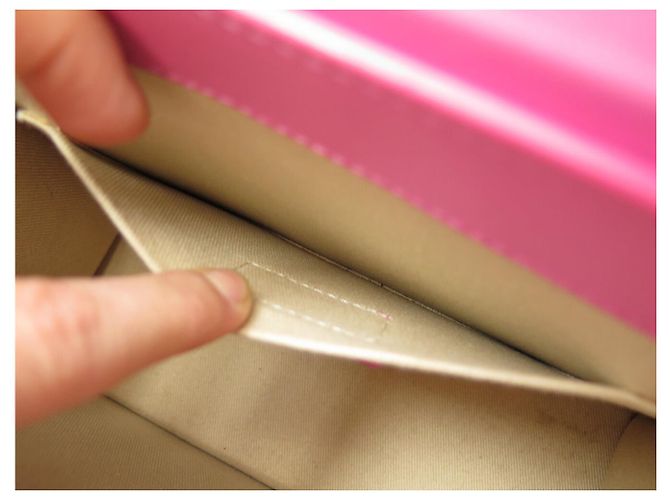 BORSA JACQUEMUS LE GRAND CHIQUITO GM IN PELLE ROSA CON TRACOLLA - vista 12