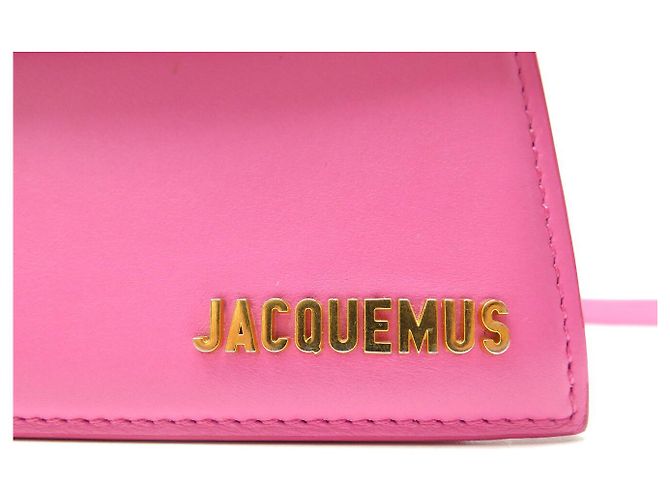 BORSA JACQUEMUS LE GRAND CHIQUITO GM IN PELLE ROSA CON TRACOLLA - vista 6