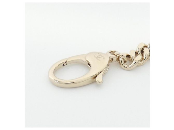 Portachiavi in Oro Chanel ABC598 D'oro - vista 4