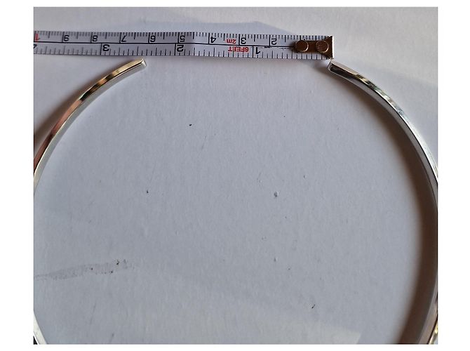 Gucci Pendente vintage a goccia in onice e oro bianco 750/00 Nero Argento - vista 6