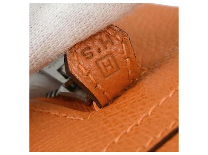Borsa Plume Hermès Epsom 20 Arancione - vista 5