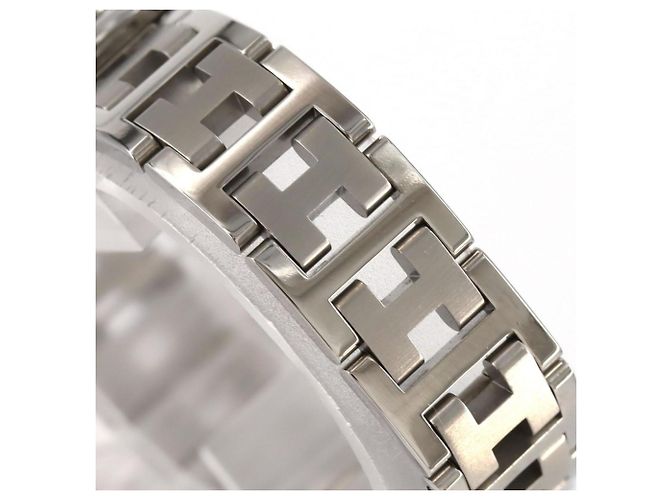 Reloj de cuarzo de acero inoxidable Hermès Pullman PU2.210 - vista 5