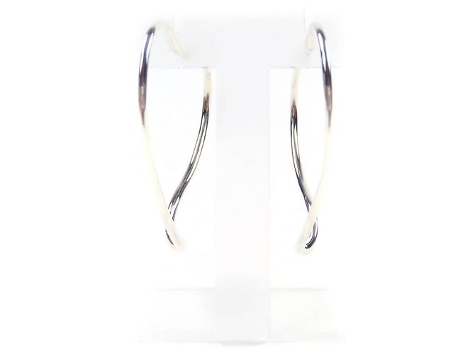 Tiffany & Co Orecchini a cerchio Open Heart di Tiffany Elsa Peretti - vista 2