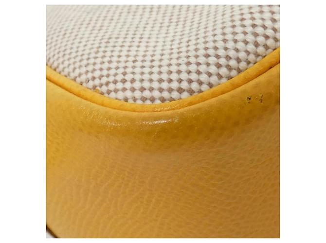 Borsa Mini Plume MINI di Hermès Giallo - vista 2