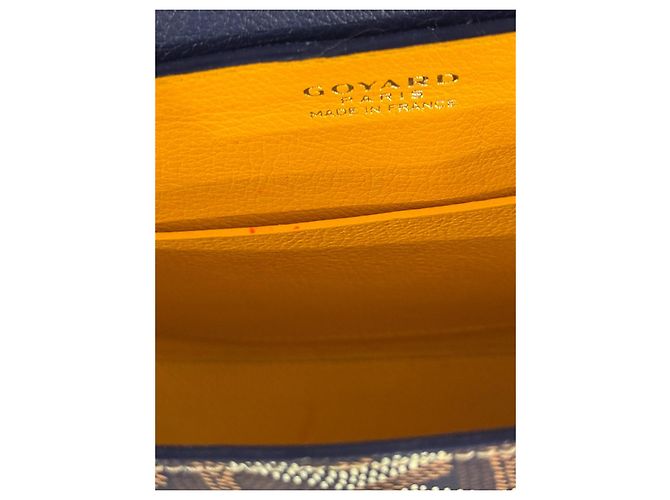 Borsa Goyard Saigon Soft Mini Blu Navy Pelle - vista 9