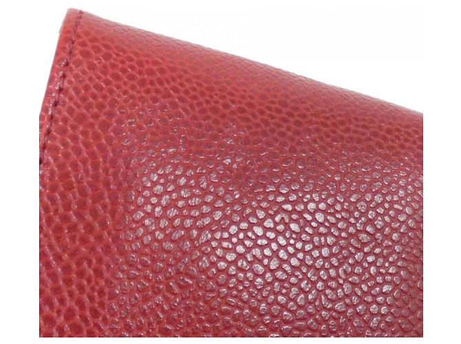 Custodia per telefono Chanel Timeless Classic Line in vitello rosso - vista 6
