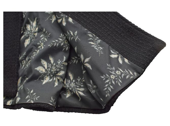 Abrigo de lana negra con cinturón Dolce & Gabbana D&G – Hecho en Italia – Talla IT 42 (US 6/8) Negro - vista 7