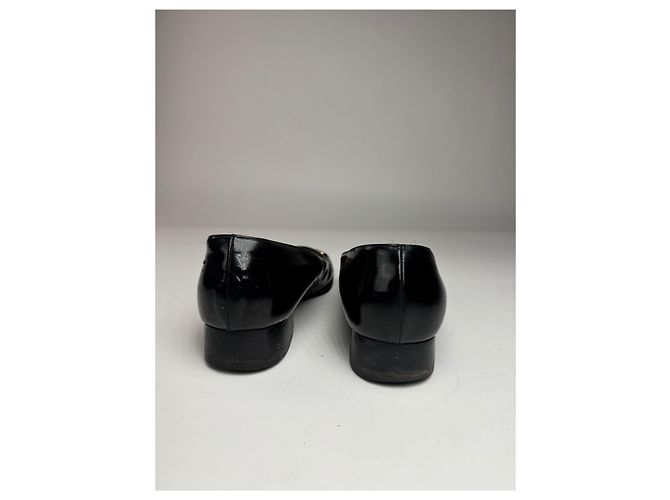 Vintage Gucci Lackleder-Pumps Schwarz 39 - Ansicht 6