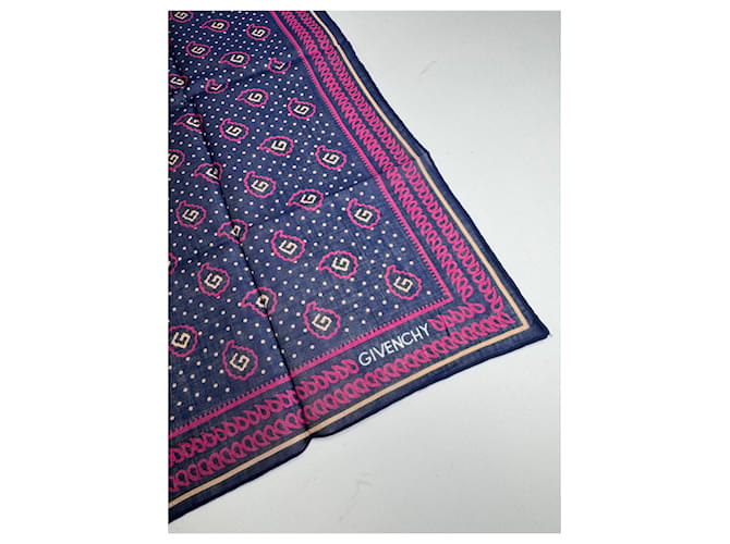 Vintage Givenchy Schal Lila - Ansicht 2