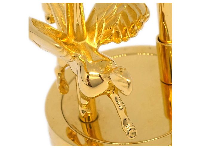 Metallanhänger mit Pegasus-Verschluss von Hermès Golden - Ansicht 3