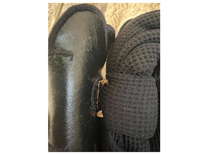 Fascia per Capelli Chanel Nera con Camelia Bianca Nero - vista 5
