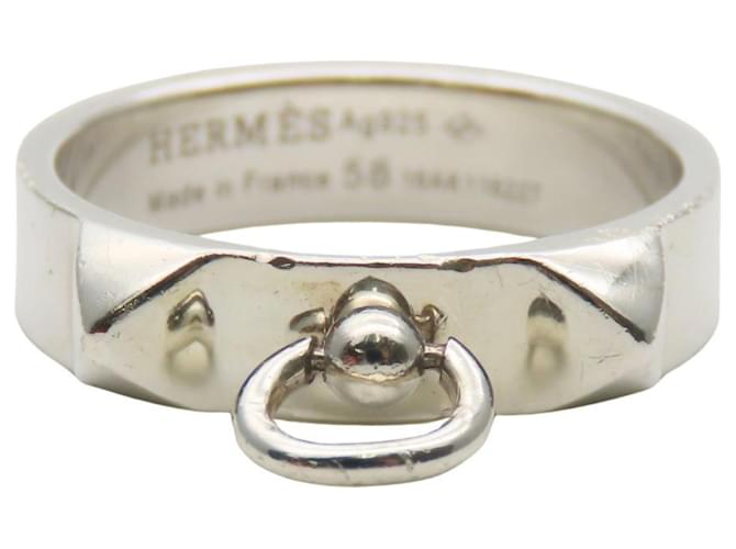 Hermès Collier de Chien PM 58 Ring Silber - Ansicht 2