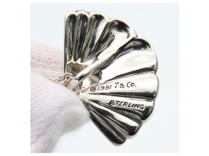 Collana a forma di conchiglia in argento sterling Tiffany & Co. - vista 5