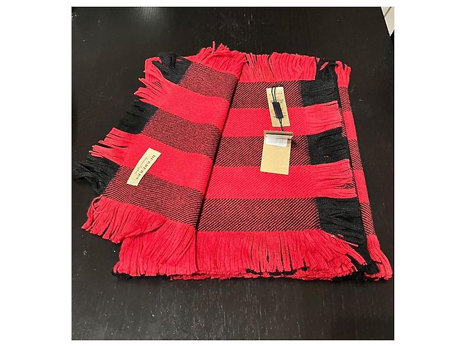 Sciarpa Burberry in lana multicolore - vista 3