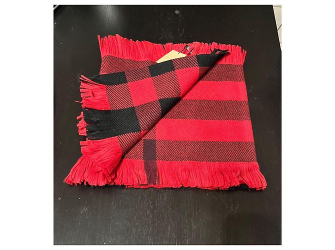 Sciarpa Burberry in lana multicolore - vista 4