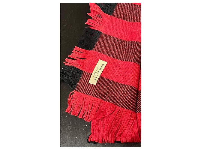 Sciarpa Burberry in lana multicolore - vista 5