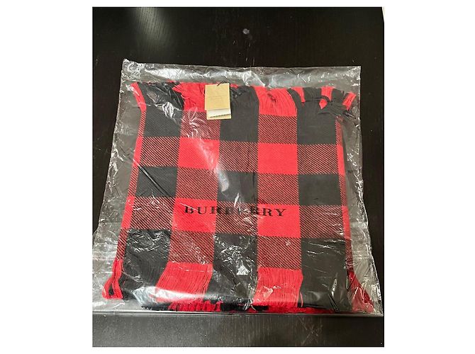 Sciarpa Burberry in lana multicolore - vista 7