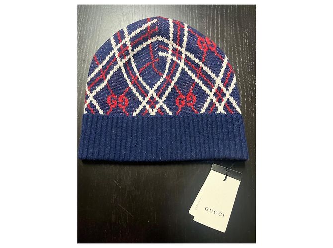 Gucci Wool Hat Blue Size M - view 2