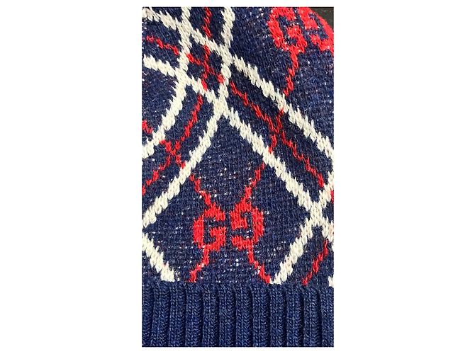 Gucci Wool Hat Blue Size M - view 3