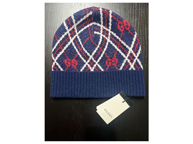 Gucci Wool Hat Blue Size M - view 6