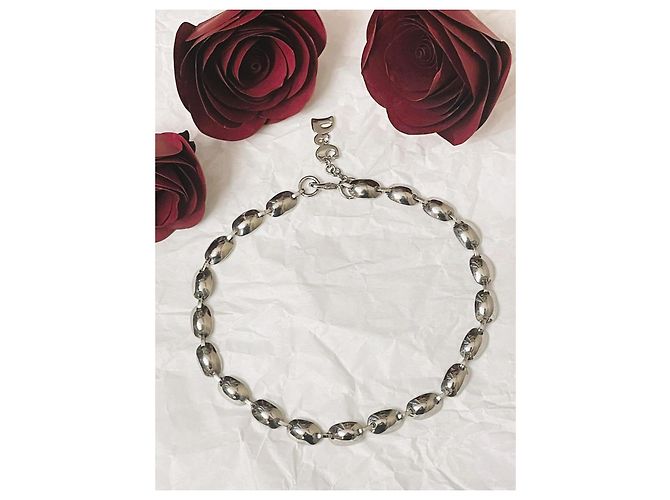 Raffinato collier DOLCE & GABBANA acciaio argento lavorazione a "chicchi" - vista 12