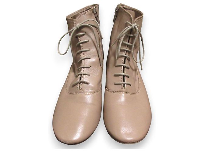 Autre Marque Repetto MARVIN BOOTS Stivaletti Beige - vista 2