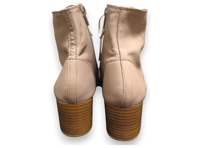 Autre Marque Repetto MARVIN BOOTS Stivaletti Beige - vista 5