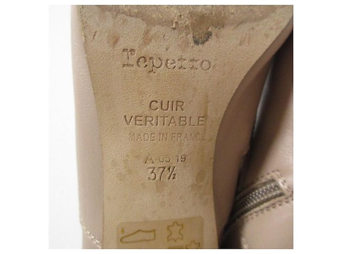 Autre Marque Repetto MARVIN BOOTS Stivaletti Beige - vista 8