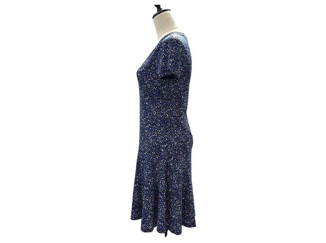 Blumenmusterkleid Michael Michael Kors Blau - Ansicht 2