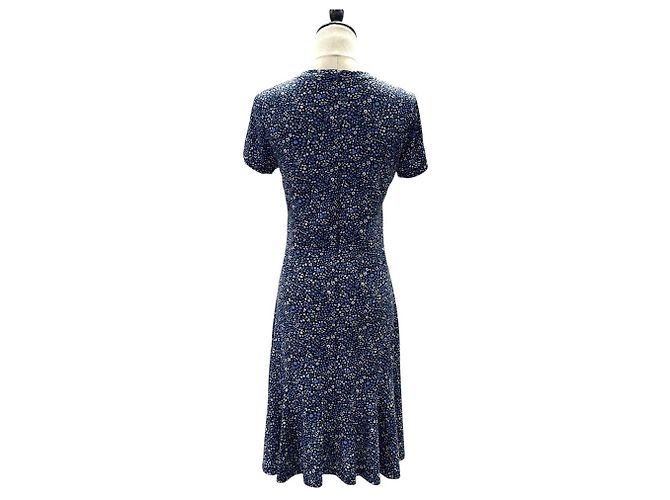 Blumenmusterkleid Michael Michael Kors Blau - Ansicht 3