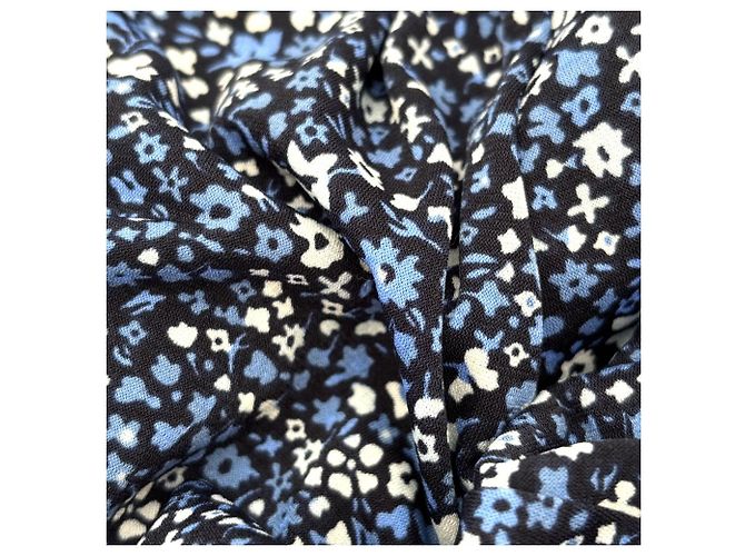 Blumenmusterkleid Michael Michael Kors Blau - Ansicht 5