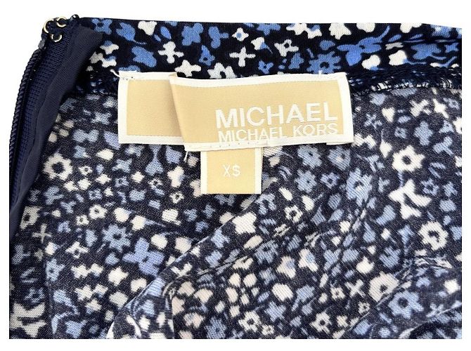 Blumenmusterkleid Michael Michael Kors Blau - Ansicht 6