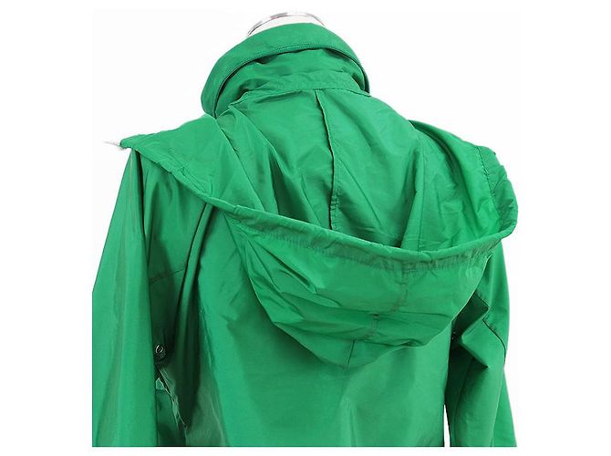 Blusón 2 en 1 recortado de Re-Nylon de Prada Verde - vista 5